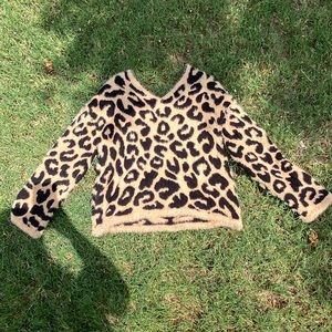 Leopard Sweater from RiffRaff Boutique